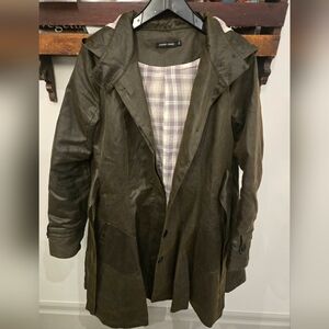 Olive Women's Trench Coat